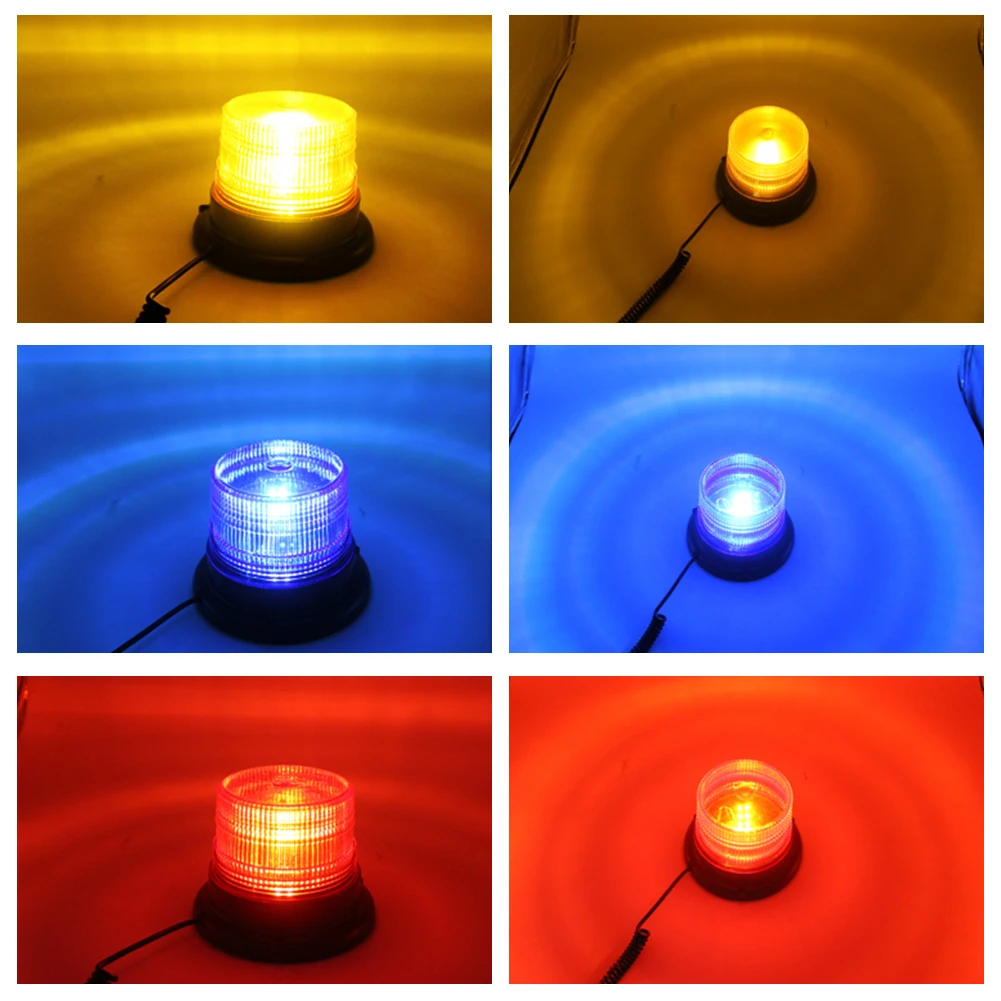 Strobe Emergency Lamp DC 12V-80V Truck Warning Light Car LED Strobe Flashing with Magnetic Mounted Police LightsCar Accessories
Strobe Emergency Lamp DC 12V-80V Truck Warning Light Car LED Strobe Flashing with Magnetic Mounted Police LightsCar Accessories