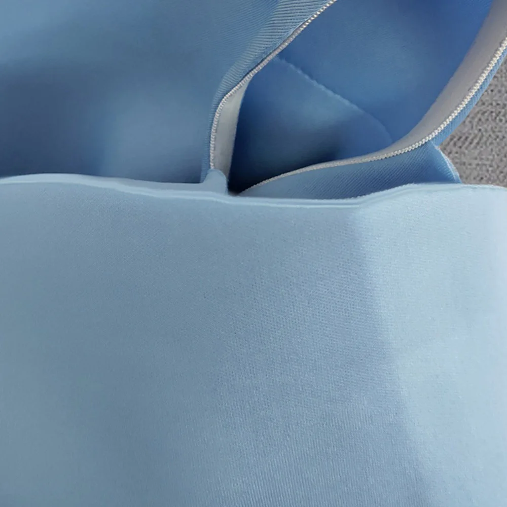 Brand Design Elegant Light Blue One Shoulder Bodycon Bow Tie Africa Women Plus Size Summer Midi Dinner Evening Party Dress 2020
Brand Design Elegant Light Blue One Shoulder Bodycon Bow Tie Africa Women Plus Size Summer Midi Dinner Evening Party Dress 2020