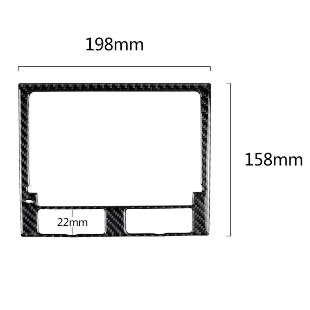 Car Dashboard Navigation Control Panel Frame Carbon Fiber Stickers for Macan Accessories
Car Dashboard Navigation Control Panel Frame Carbon Fiber Stickers for Macan Accessories