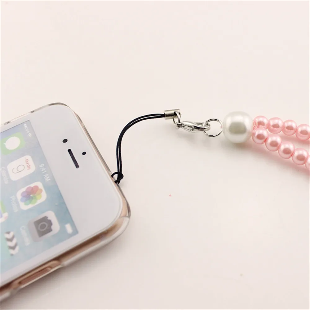 1pc Artificial Pearl Necklace Lanyard Mobile Phone Neck with DIY Bus Card Fixed Storage Key Chain Kawaii Lanyard Jewelryn
1pc Artificial Pearl Necklace Lanyard Mobile Phone Neck with DIY Bus Card Fixed Storage Key Chain Kawaii Lanyard Jewelryn