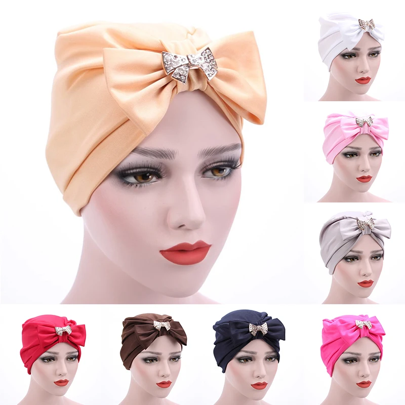 1PC Chiffon Bowknot Women's Bandana Turban Hat Cancer Chemo Caps For Daily Accessories
1PC Chiffon Bowknot Women's Bandana Turban Hat Cancer Chemo Caps For Daily Accessories