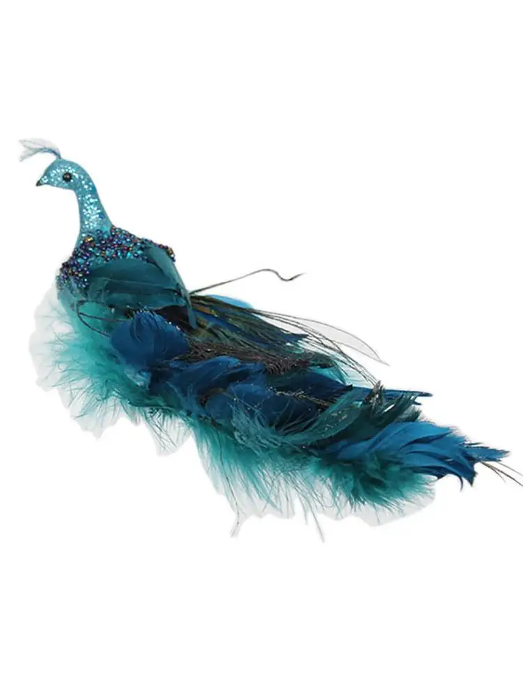 Artificial Peacocks Long Tail Bird Figurine Glitter Teal Blue Peacocks Ornaments Simulated Three-dimensional Peacocks Home Decor
Artificial Peacocks Long Tail Bird Figurine Glitter Teal Blue Peacocks Ornaments Simulated Three-dimensional Peacocks Home Decor