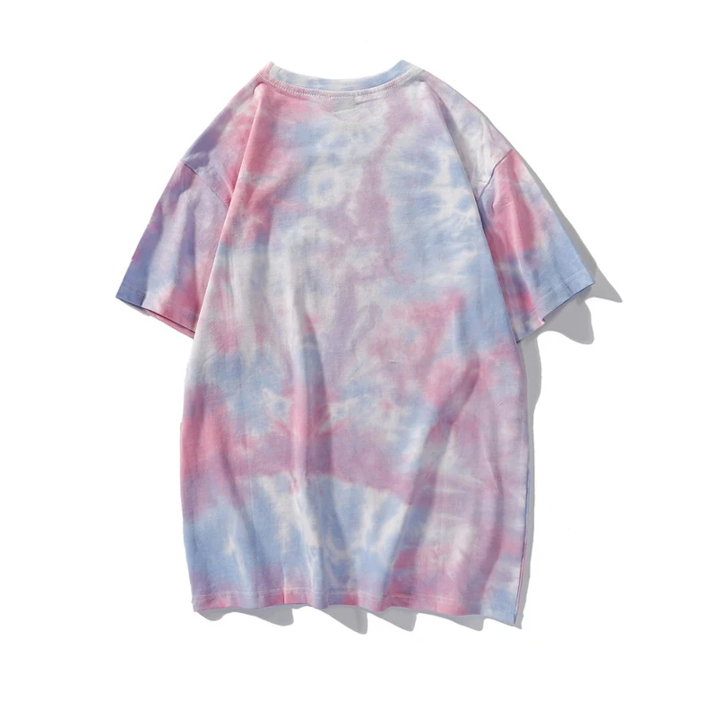 2021 Summer Unisex Men Women T-Shirt Tie Dye Hip Hop Harajuku Japanese Korean Style Short Sleeve T Shirt Cotton Tie-Dye Tops 
2021 Summer Unisex Men Women T-Shirt Tie Dye Hip Hop Harajuku Japanese Korean Style Short Sleeve T Shirt Cotton Tie-Dye Tops