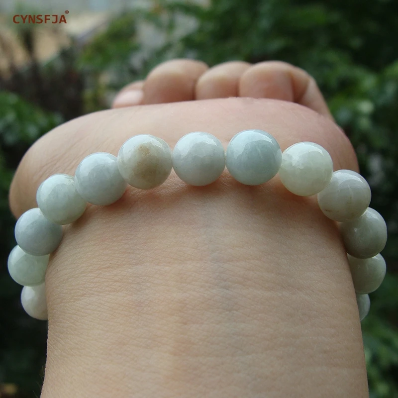 CYNSFJA Real Certified Natural Grade A Burmese Jadeite Women' Lucky Amulet Bead Jade Bracelet Bangle High Quality Elegant Gifts
CYNSFJA Real Certified Natural Grade A Burmese Jadeite Women' Lucky Amulet Bead Jade Bracelet Bangle High Quality Elegant Gifts