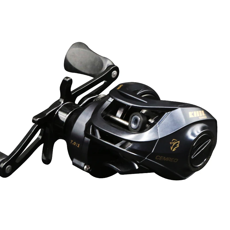 New Metal spool Fishing Reel 18 Bearings 8KG Gear Ratio 7.0:1 High Speed Magnetic Brake System Brake Profile saltwater Reel
New Metal spool Fishing Reel 18 Bearings 8KG Gear Ratio 7.0:1 High Speed Magnetic Brake System Brake Profile saltwater Reel
