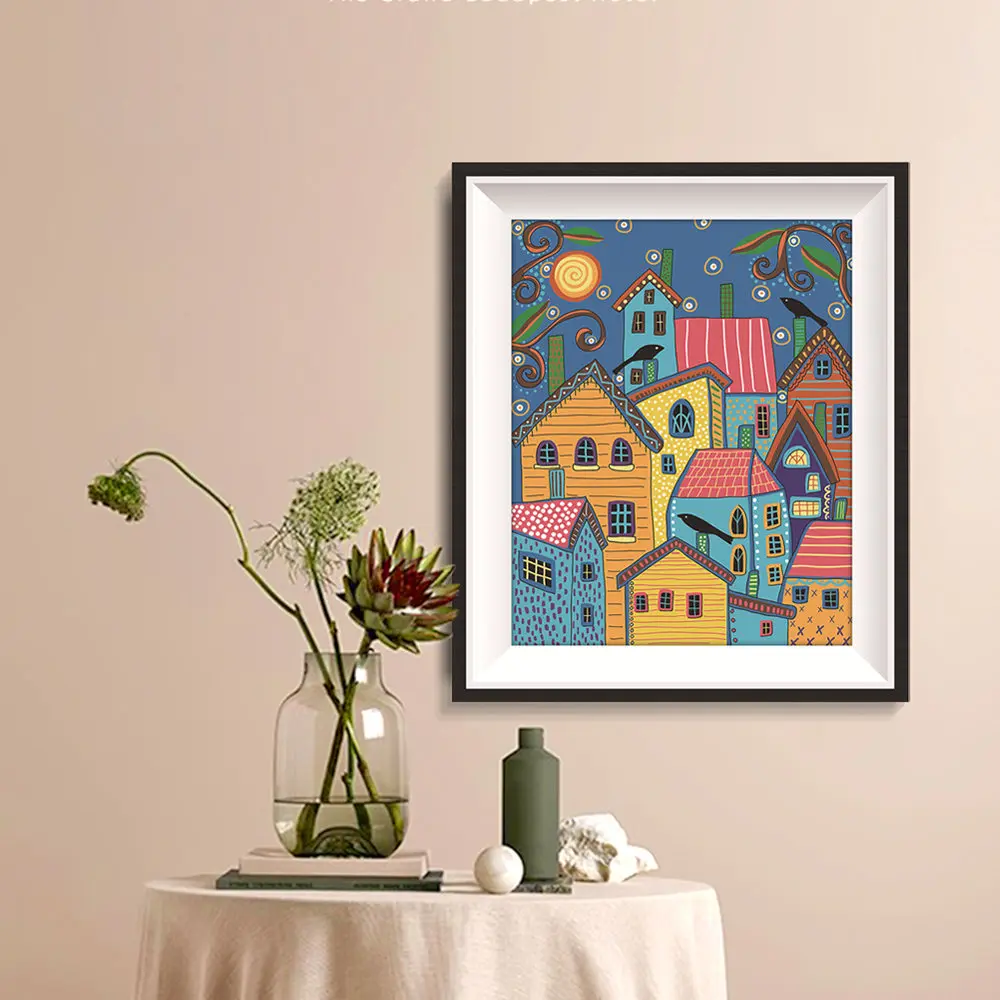 5D DIY Diamond Painting Multicolor Abstract Landscape Cross Stitch Kit Diamond Mosaic Embroidery Round Drill Nordic Home Decor
5D DIY Diamond Painting Multicolor Abstract Landscape Cross Stitch Kit Diamond Mosaic Embroidery Round Drill Nordic Home Decor
