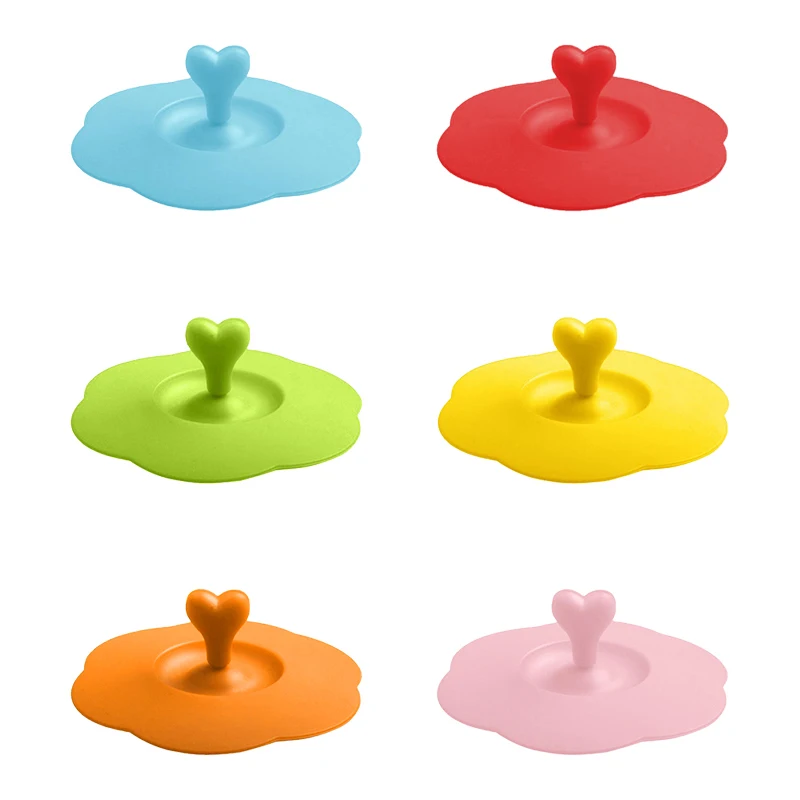 1 Pieces Cute Heart-shaped Can Clip Spoon Cup Lid 10.5 cm Silicone Seal Dust-proof Cover For Glass Ceramic Plastic Mug
1 Pieces Cute Heart-shaped Can Clip Spoon Cup Lid 10.5 cm Silicone Seal Dust-proof Cover For Glass Ceramic Plastic Mug