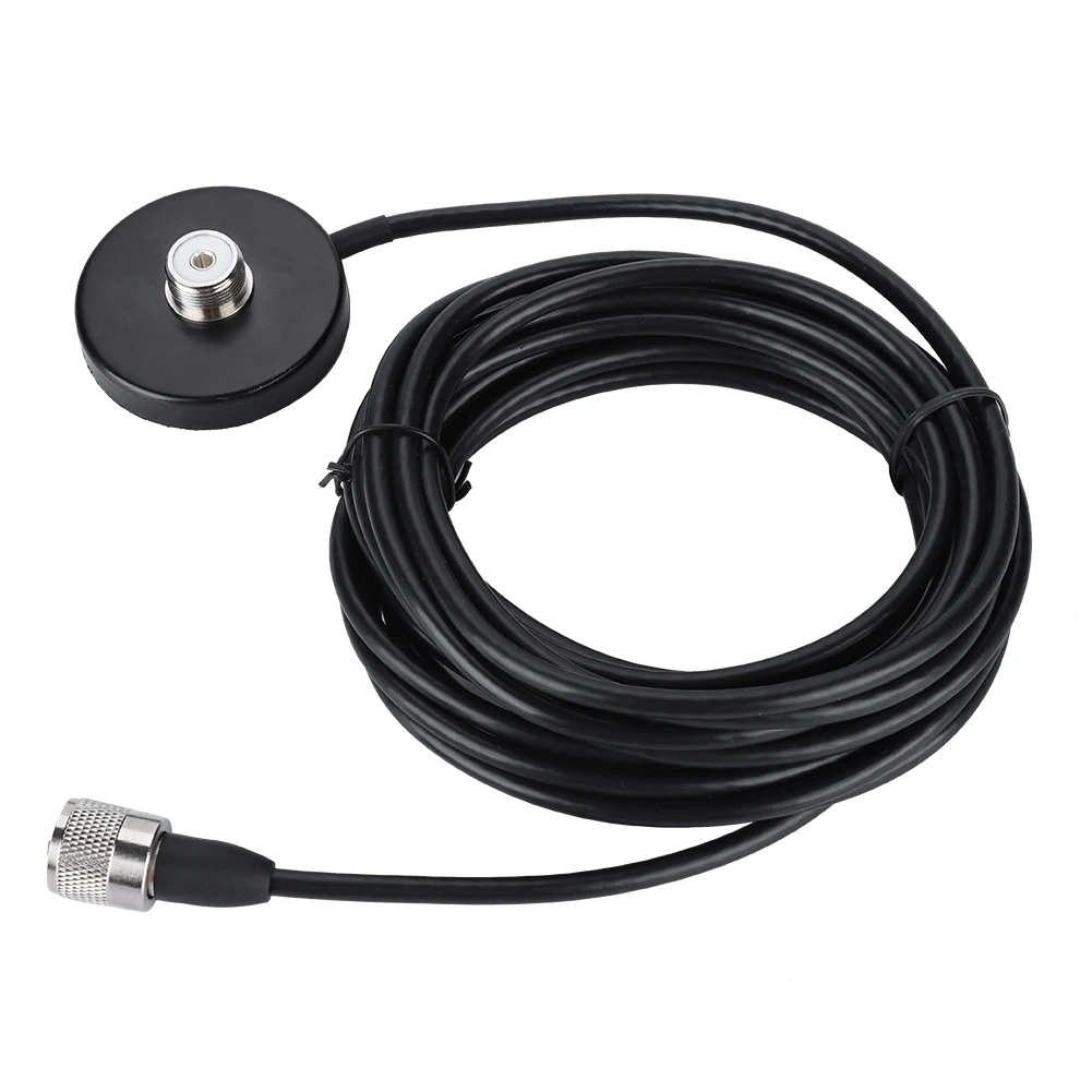 Two-way Wireless Magnetic Antenna Base with 5m Feeder Cable for Walkie Talkie Mobile Radioantenna
Two-way Wireless Magnetic Antenna Base with 5m Feeder Cable for Walkie Talkie Mobile Radioantenna