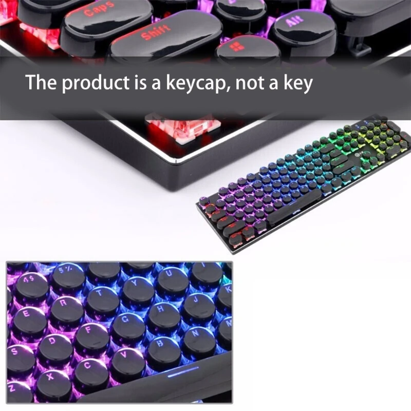 Low Profile Keycap Set for cherry MX Backlit Mechanical Keyboard Crystal Edge P9YA | Компьютеры и офис