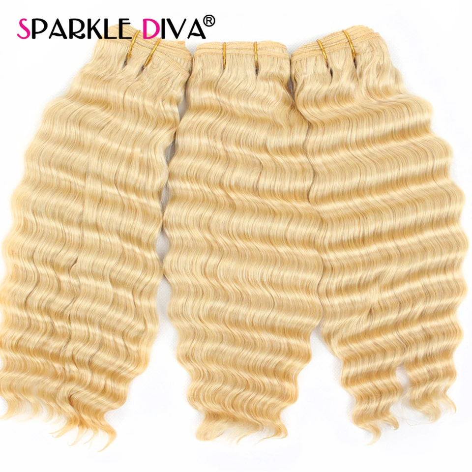 Brazilian Hair Weave Bundles 613 Blonde Deep Wave 1/3/4 Mixed Hair Extension 32 34 36 38 40 Inch Blonde Human Hair Bundles Remy
Brazilian Hair Weave Bundles 613 Blonde Deep Wave 1/3/4 Mixed Hair Extension 32 34 36 38 40 Inch Blonde Human Hair Bundles Remy