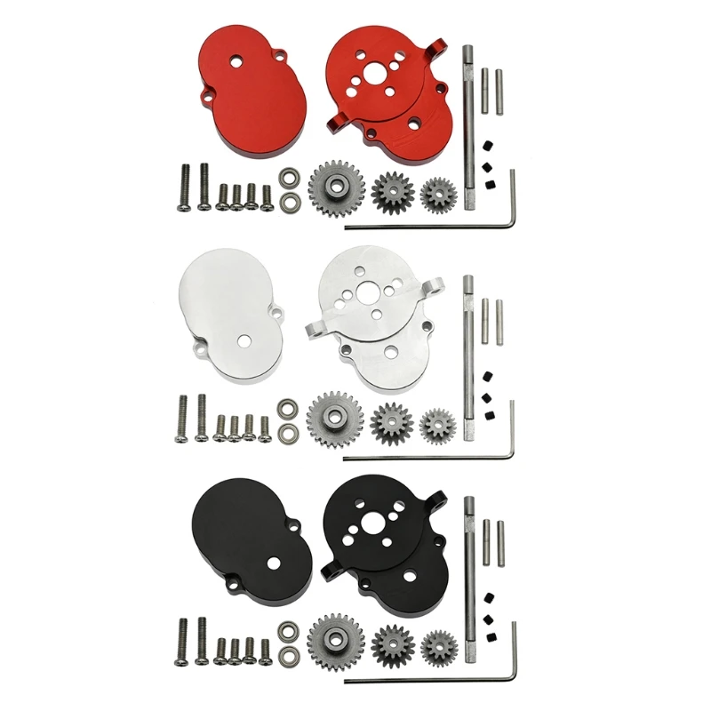 Anti-Rust RC Drive Gear Box Transmission Gear Device w/ Metal Motor Gear Upgrade Toy Accessories of Mini WPL D12 87HD
Anti-Rust RC Drive Gear Box Transmission Gear Device w/ Metal Motor Gear Upgrade Toy Accessories of Mini WPL D12 87HD