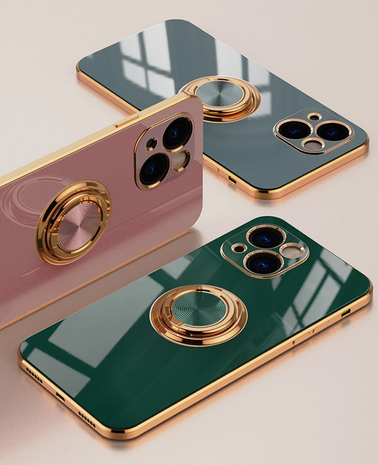 Electroplated Magnetic Car holder Ring Soft Phone Case For IPhone 12 Pro Mini 11 Pro Max SE 2020 X XR XS Max 7 8 Plus Cover 
Electroplated Magnetic Car holder Ring Soft Phone Case For IPhone 12 Pro Mini 11 Pro Max SE 2020 X XR XS Max 7 8 Plus Cover