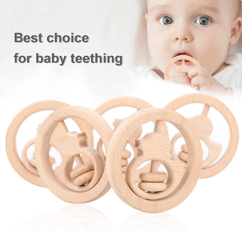 Baby Rattles Ring Cartoon Duck Shape Beech Wood Food Grade Wooden Teethers Toys Safe And Non-toxic Baby Toys 1pc Let's Make
Baby Rattles Ring Cartoon Duck Shape Beech Wood Food Grade Wooden Teethers Toys Safe And Non-toxic Baby Toys 1pc Let's Make