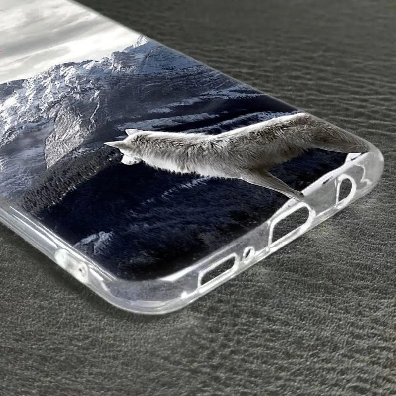 Роскошный мягкий силиконовый чехол с изображением турецкого флага волка для Samsung