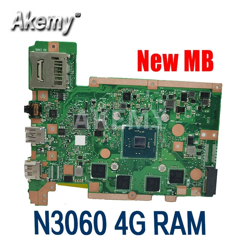 Akemy C202SA Laptop Motherboard for ASUS C202SA C202S C202 Test original Motherboard N3060 CPU 4G RAM EMMC-16G
Akemy C202SA Laptop Motherboard for ASUS C202SA C202S C202 Test original Motherboard N3060 CPU 4G RAM EMMC-16G