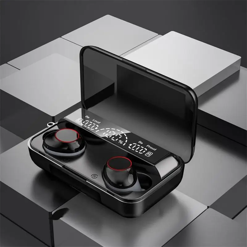 TWS 5.0 Bluetooth Earphones Wireless Headphones Stereo Waterproof Sports Earbuds Handfree Headset With Digital Display
TWS 5.0 Bluetooth Earphones Wireless Headphones Stereo Waterproof Sports Earbuds Handfree Headset With Digital Display