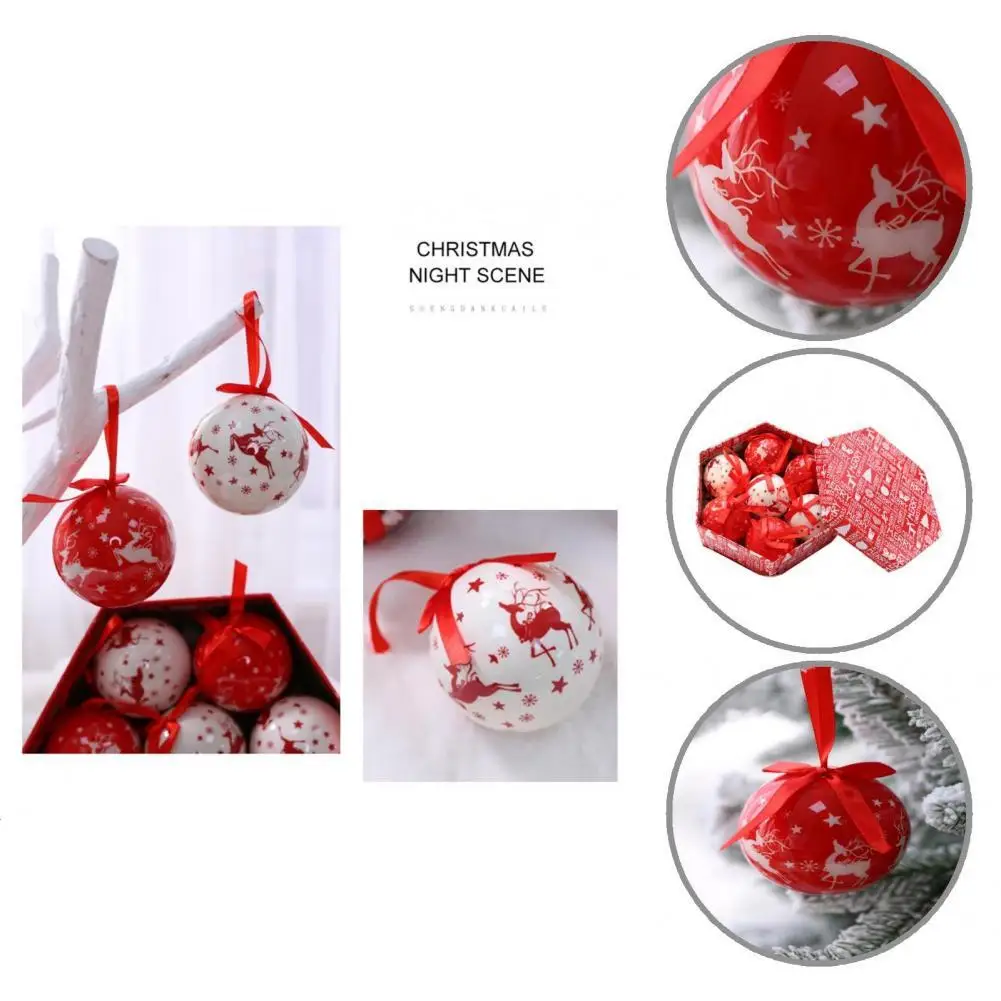 1 коробка милые Рождественские елочные шары прозрачная текстура яркий цвет многостильные праздничные подарочные шары подвески 
1 коробка милые Рождественские елочные шары прозрачная текстура яркий цвет многостильные праздничные подарочные шары подвески