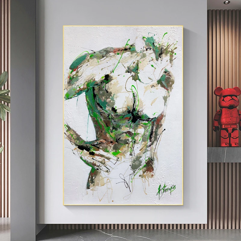 Modern Graffiti Man Portrait Canvas Painting Abstract Poster and Prints Wall Art Picture for Living Room Home Decor Cuadros
Modern Graffiti Man Portrait Canvas Painting Abstract Poster and Prints Wall Art Picture for Living Room Home Decor Cuadros