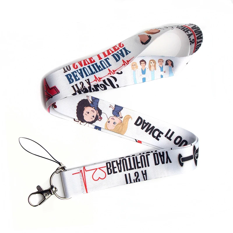 Grey's Anatomy Lanyards for Key Neck Strap For Card Badge Gym Key Chain Lanyard Key Holder DIY Hanging Rope Doctors Nurse Gifts
Grey's Anatomy Lanyards for Key Neck Strap For Card Badge Gym Key Chain Lanyard Key Holder DIY Hanging Rope Doctors Nurse Gifts