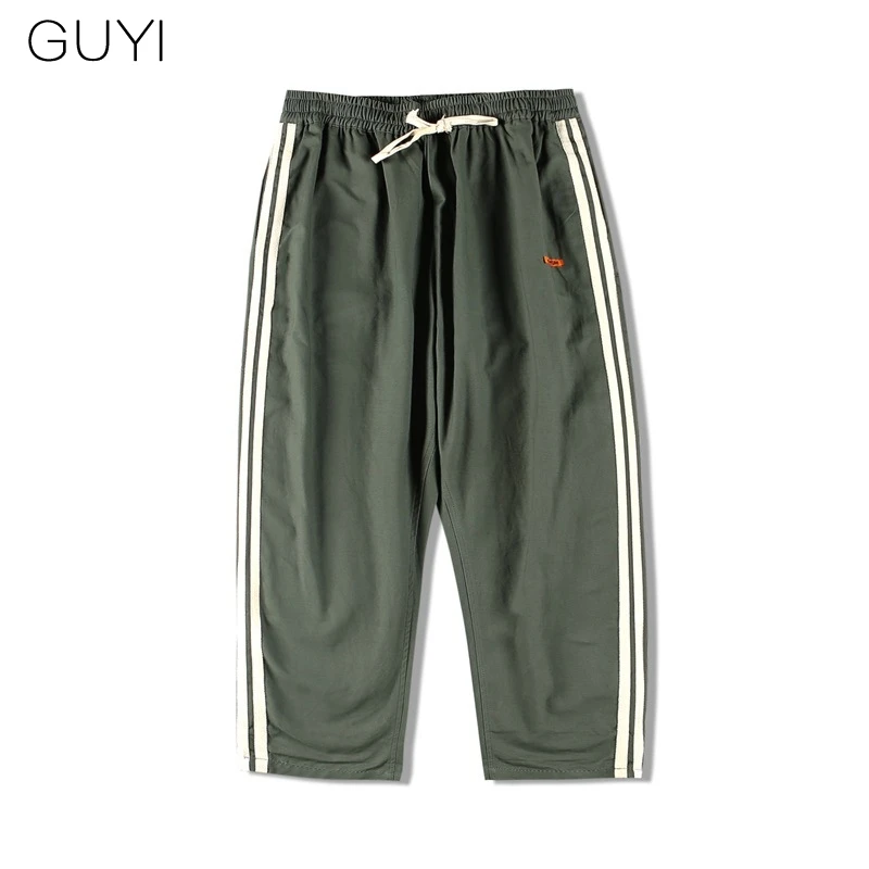 Side Striped Japan Style Pencil Pants Men Casual Streetwear Cotton Loose Trousers Male Sweatpants Fashion Teens Summer Pant
Side Striped Japan Style Pencil Pants Men Casual Streetwear Cotton Loose Trousers Male Sweatpants Fashion Teens Summer Pant