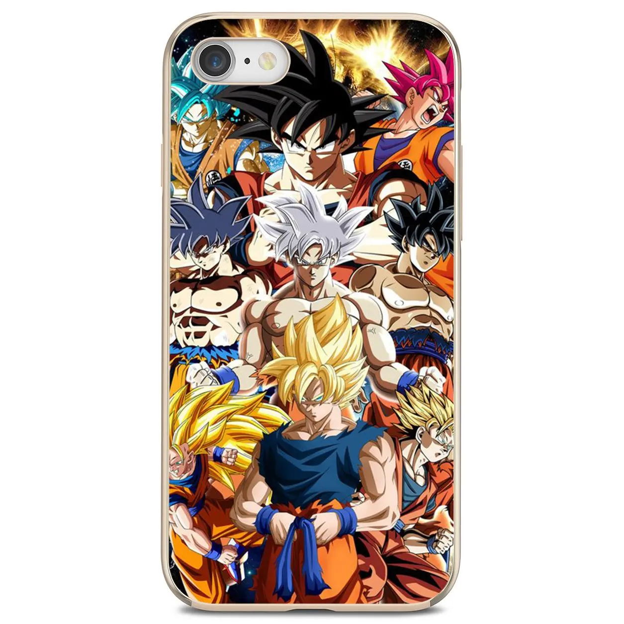 Силиконовый чехол для телефона goku-D Лидер продаж Аниме-C-Dragon Ball Z Супер iPhone 10 11 12