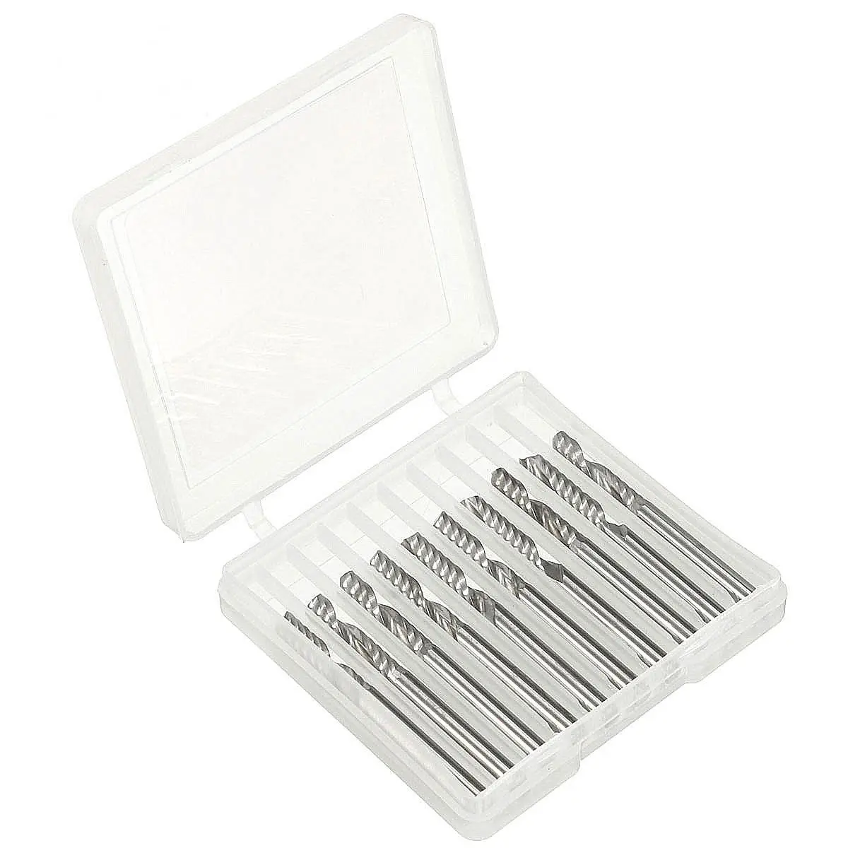 Hot Sale 3.175 x 22mm (1Lx3.22x5) Good 10pcs 1/8 Cnc Bits Single Flute Spiral Router Carbide End Mill Cutter Tools
Hot Sale 3.175 x 22mm (1Lx3.22x5) Good 10pcs 1/8 Cnc Bits Single Flute Spiral Router Carbide End Mill Cutter Tools