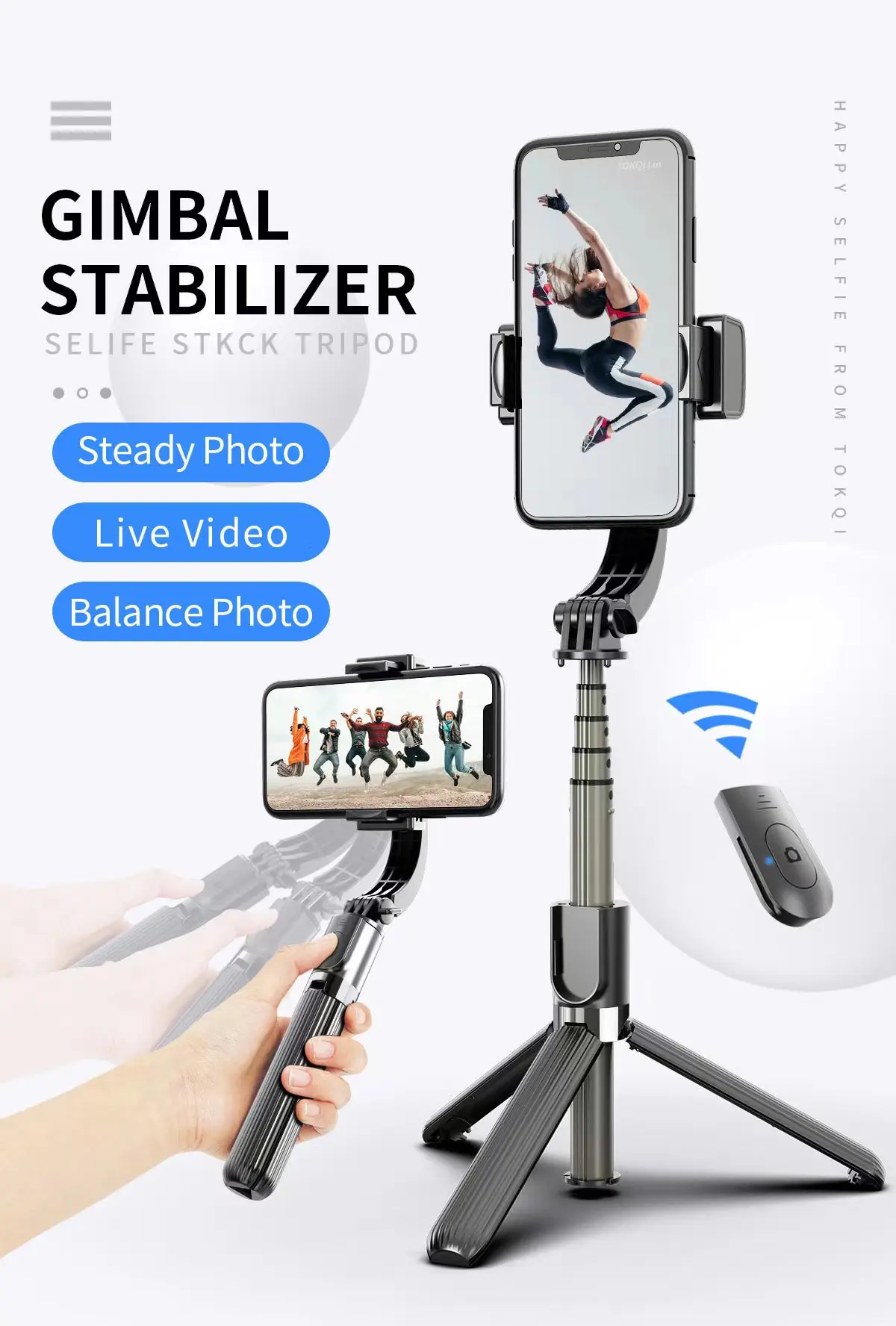 SHISUO L08 Selfie Stick Free Shipping With Tripod And Handheld Gimbal Professional Stabilizer For Iphone 11 Xiaomi Smartphones
SHISUO L08 Selfie Stick Free Shipping With Tripod And Handheld Gimbal Professional Stabilizer For Iphone 11 Xiaomi Smartphones