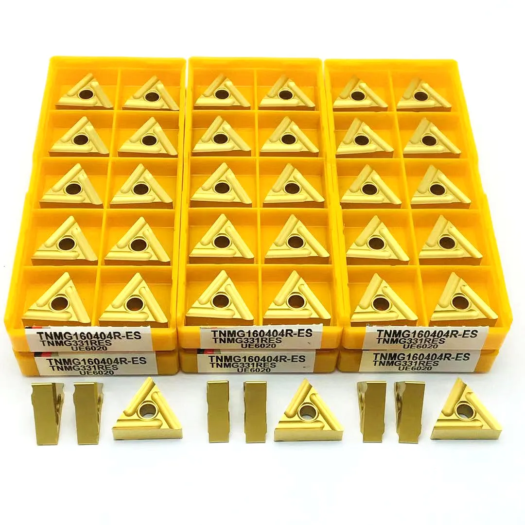 High quality TNMG160404R ES UE6020 carbide turning insert external turning tool CNC lathe tool TNMG 160404R
High quality TNMG160404R ES UE6020 carbide turning insert external turning tool CNC lathe tool TNMG 160404R