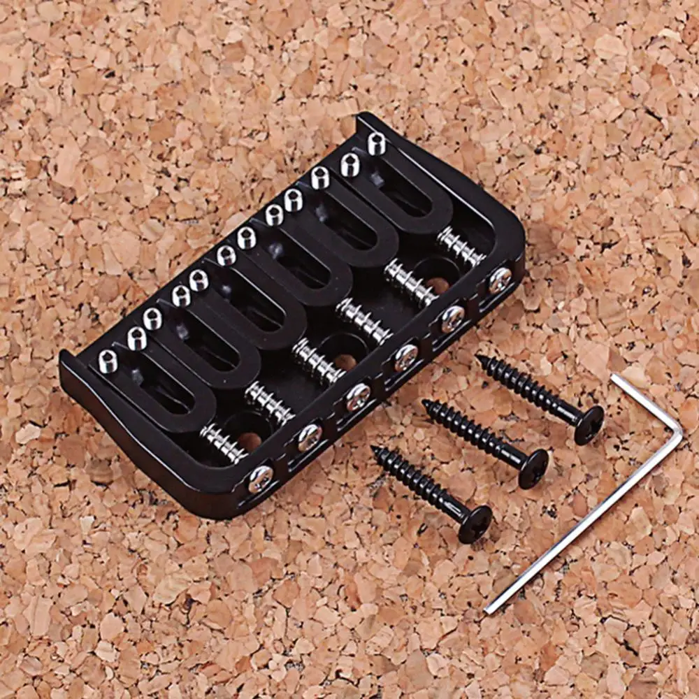 GA890 Durable Portable 6 Strings Saddle Black Bridge Electric Guitar Accessories Saddle Black Bridge Electric Guitar Accessories
GA890 Durable Portable 6 Strings Saddle Black Bridge Electric Guitar Accessories Saddle Black Bridge Electric Guitar Accessories
