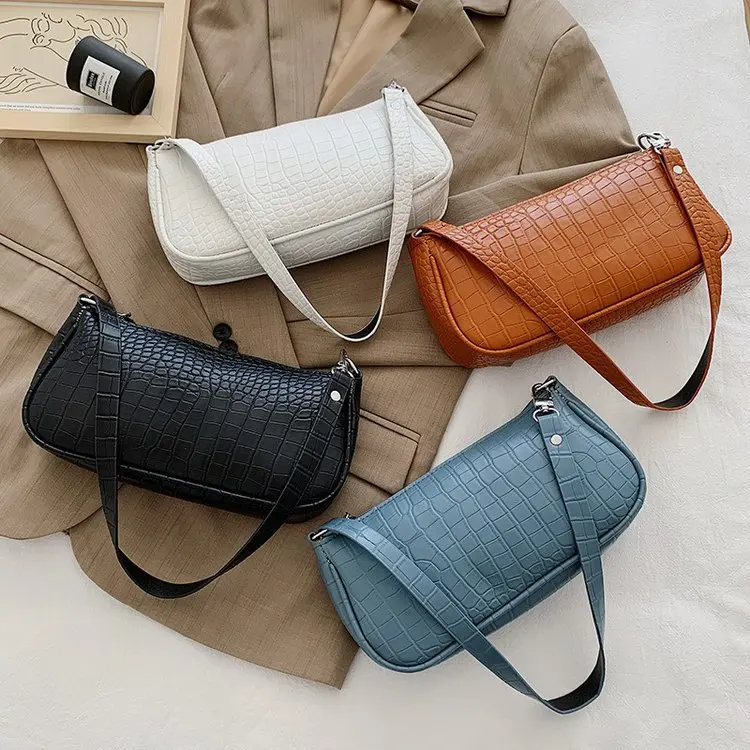 Net Red Small Bag Women's Bag 2020 New Fashion Korean Version Simple Texture Single Shoulder Bag Fashion Underarm Bag Method 
Net Red Small Bag Women's Bag 2020 New Fashion Korean Version Simple Texture Single Shoulder Bag Fashion Underarm Bag Method