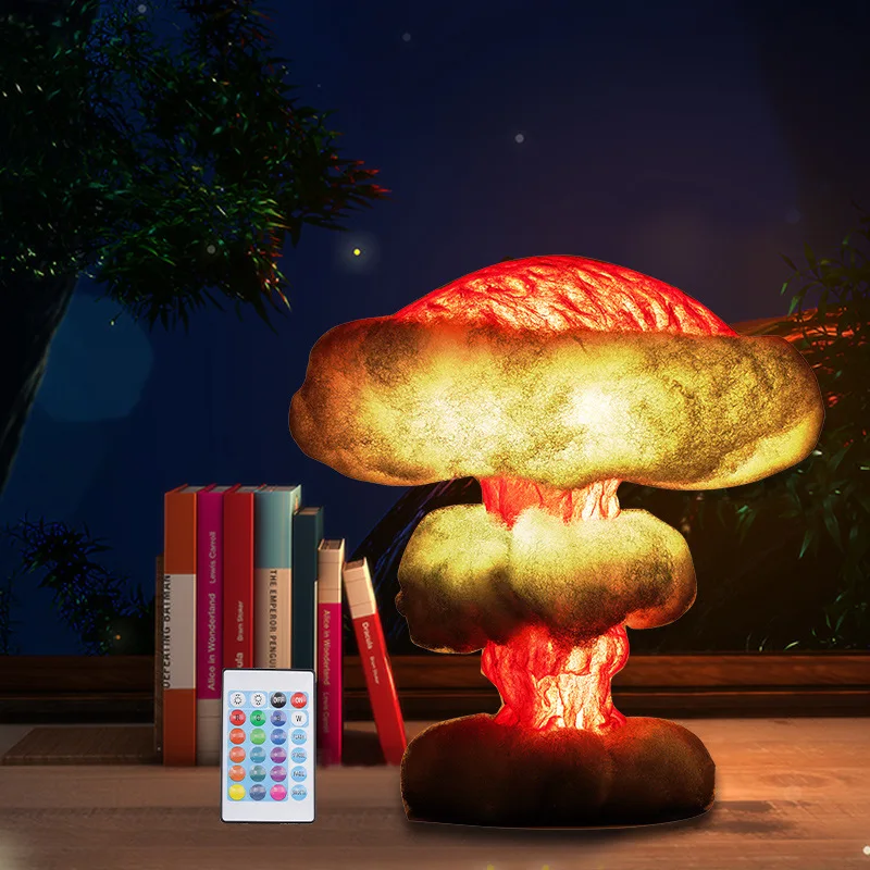 USB Charging Explosion Mushroom Cloud LED Intelligent Voice Desk Lamp Promise Dimming Eye Protection Reading Art Desk Lamp
USB Charging Explosion Mushroom Cloud LED Intelligent Voice Desk Lamp Promise Dimming Eye Protection Reading Art Desk Lamp