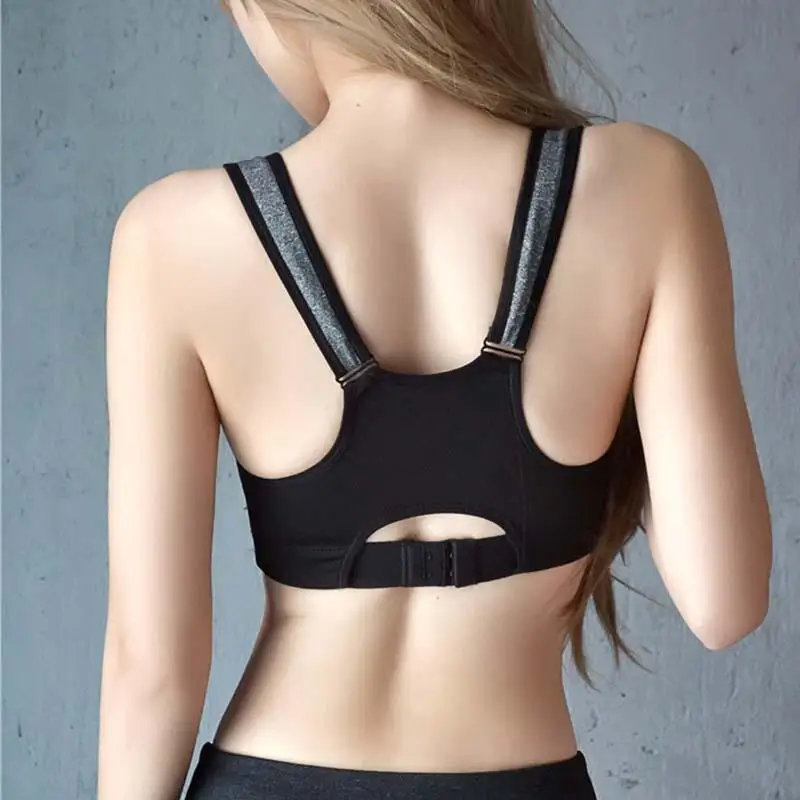 Four-level Shock-proof Sports Bra Sports Underwear Front Zipper No-steel-ring Professional Shockproof Sports Bra Running Vest
Four-level Shock-proof Sports Bra Sports Underwear Front Zipper No-steel-ring Professional Shockproof Sports Bra Running Vest