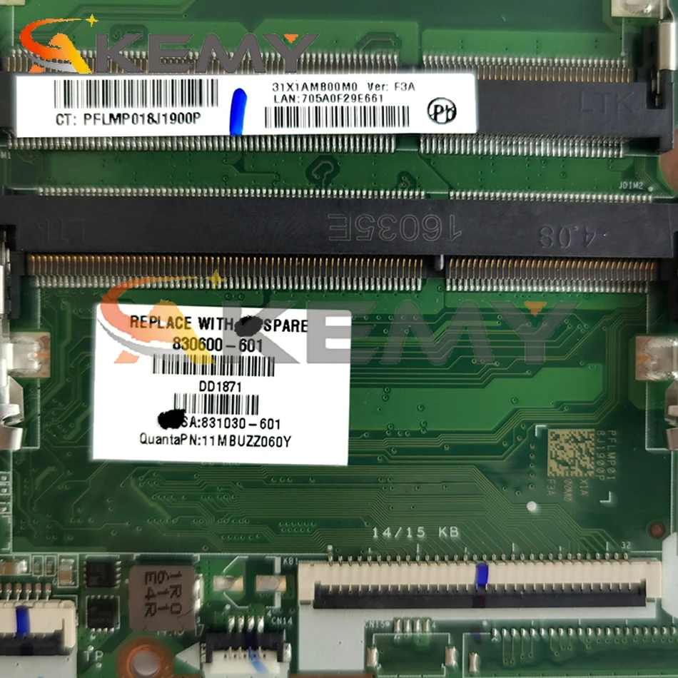 820001-501 820001-001 For HP Pavilion 15-AB I3-5020U R7 M360 2GB Laptop Motherboard DAX11AMB6D0 216-0864018 Notebook Mainboard 
820001-501 820001-001 For HP Pavilion 15-AB I3-5020U R7 M360 2GB Laptop Motherboard DAX11AMB6D0 216-0864018 Notebook Mainboard