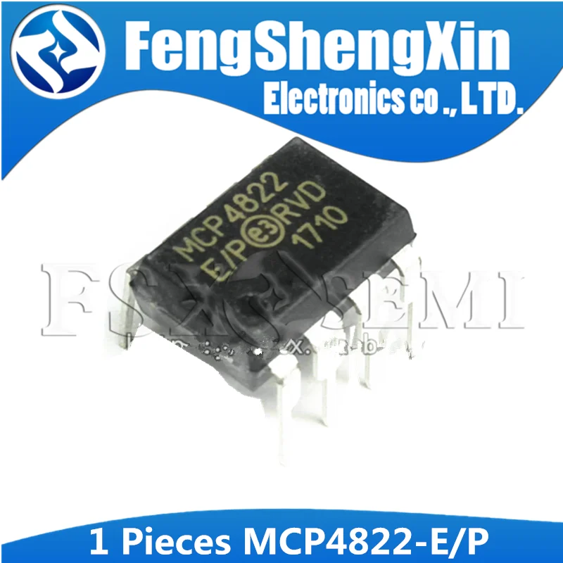 1 шт. MCP4822-E/P DIP-8 MCP4822 DIP8 MCP4822E DIP IC
1 шт. MCP4822-E/P DIP-8 MCP4822 DIP8 MCP4822E DIP IC