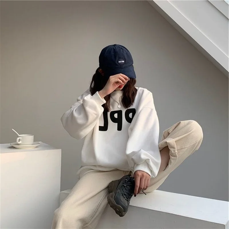 No Hat Hoodies Women Spring Sweatshirts Letter Printing Harajuku BF Oversize Baggy Preppy Hoodie Female Fall Ulzzang All-match
No Hat Hoodies Women Spring Sweatshirts Letter Printing Harajuku BF Oversize Baggy Preppy Hoodie Female Fall Ulzzang All-match