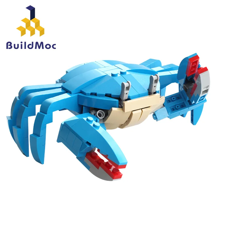 Конструктор MOC Zoo морские животные, конструктор, краб, рыба, паутина, синий краб, аксессуары для сборки, детали, игрушки, подарок для детей
Конструктор MOC Zoo морские животные, конструктор, краб, рыба, паутина, синий краб, аксессуары для сборки, детали, игрушки, подарок для детей