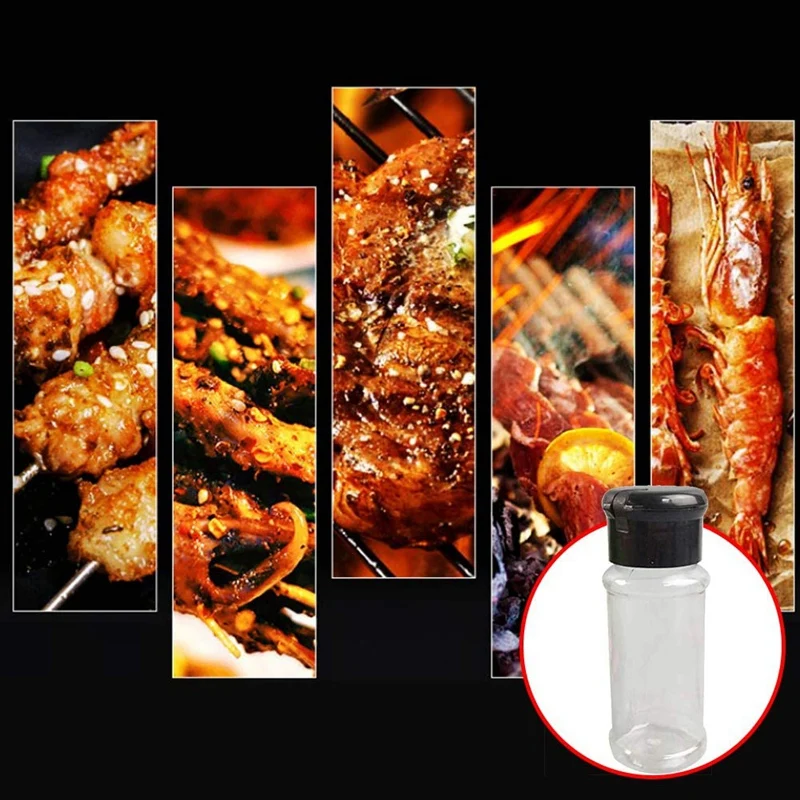 20Pcs/Set 100Ml Spice Salt Pepper Shakers Black Seasoning Jar Can Pepper Bottle Barbecue Condiment Kitchen Gadget Tool
20Pcs/Set 100Ml Spice Salt Pepper Shakers Black Seasoning Jar Can Pepper Bottle Barbecue Condiment Kitchen Gadget Tool