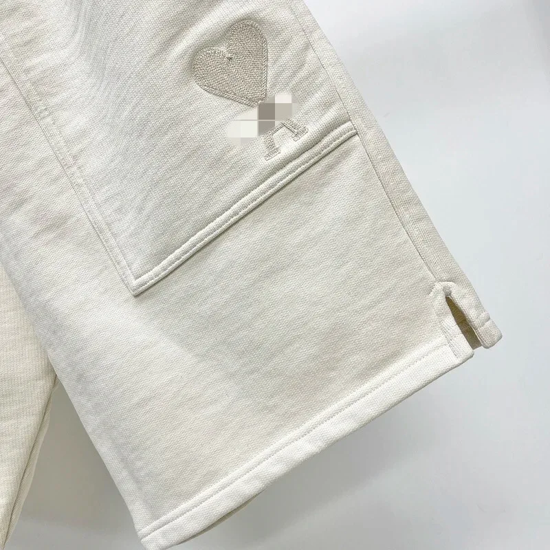 2021 Summer Ami Big Love heart A Letter Embroidered Sports Casual Shorts Men's and Women's Five-point Pants
2021 Summer Ami Big Love heart A Letter Embroidered Sports Casual Shorts Men's and Women's Five-point Pants