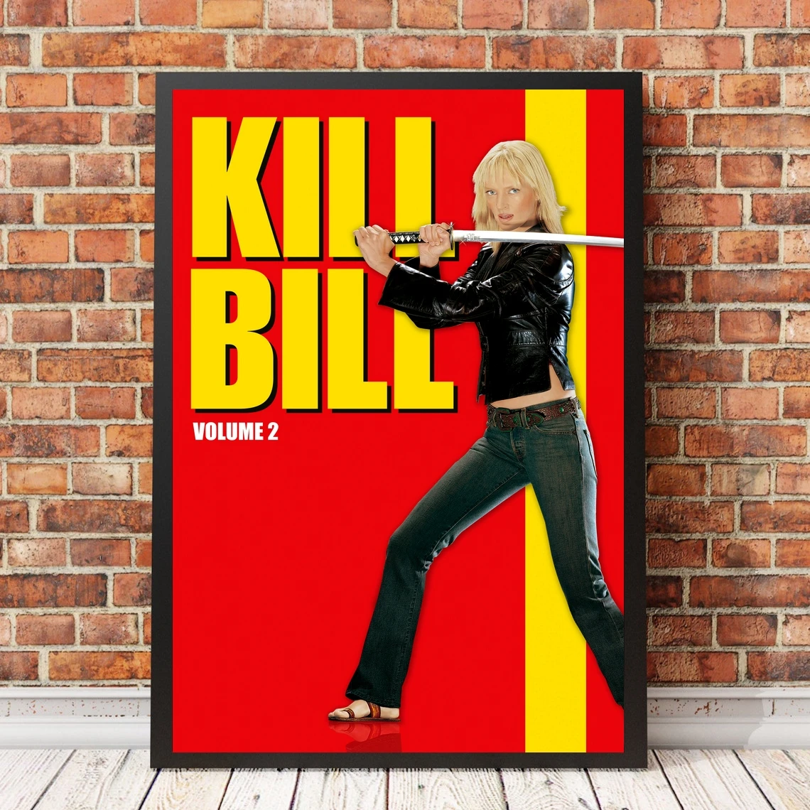Kill Bill Vol. 2 Movie Cover Poster Canvas Art Prints Home Decoration Wall Painting ( No Frame )
Kill Bill Vol. 2 Movie Cover Poster Canvas Art Prints Home Decoration Wall Painting ( No Frame )