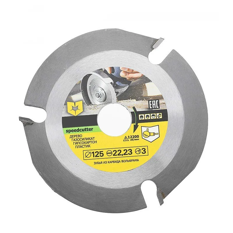 115/125mm 3 Teeth Circular Blade Saw Multitool Disc Carbide Tipped Wood Cutting Machine Electric Grinder Power Tool Accessories
115/125mm 3 Teeth Circular Blade Saw Multitool Disc Carbide Tipped Wood Cutting Machine Electric Grinder Power Tool Accessories