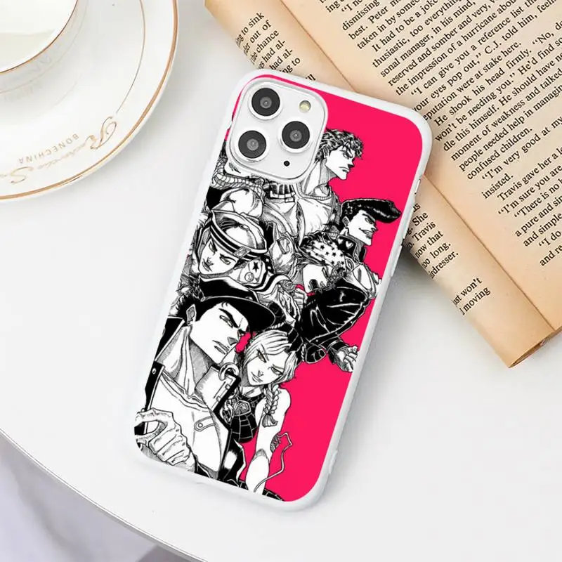 JOJO BIZARR ADVENTUR Phone Case Candy Color White for iPhone 11 pro XS MAX 8 7 6 6S Plus X 5S SE 2020 XR
JOJO BIZARR ADVENTUR Phone Case Candy Color White for iPhone 11 pro XS MAX 8 7 6 6S Plus X 5S SE 2020 XR