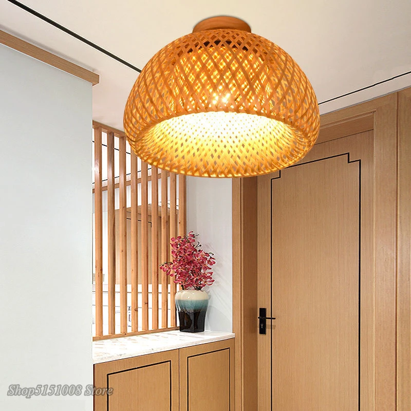 Современные потолочные светильники из натурального бамбука, Ретро Потолочные светильники ручной работы, домашние Китайские светильники дзен для чайной комнаты, коридора, декоративные осветительные приборы
Современные потолочные светильники из натурального бамбука, Ретро Потолочные светильники ручной работы, домашние Китайские светильники дзен для чайной комнаты, коридора, декоративные осветительные приборы