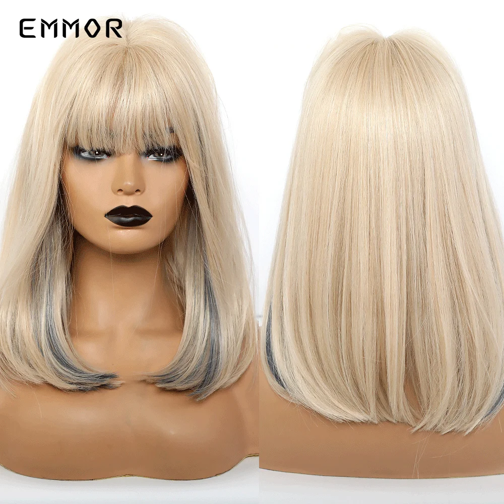 Парик Emmor женский светлый с челкой, модный парик для косплея вечеринки в стиле Лолиты, средней длины, прямые синтетические волосы, с коротким...
Парик Emmor женский светлый с челкой, модный парик для косплея вечеринки в стиле Лолиты, средней длины, прямые синтетические волосы, с коротким...