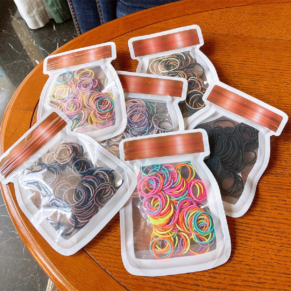 100PCS Children Hair bands Basic Gum For Hair Ponytail Holder Elastic Hair Bands Ring Scrunchie Rubber Bands Hair Rope
100PCS Children Hair bands Basic Gum For Hair Ponytail Holder Elastic Hair Bands Ring Scrunchie Rubber Bands Hair Rope