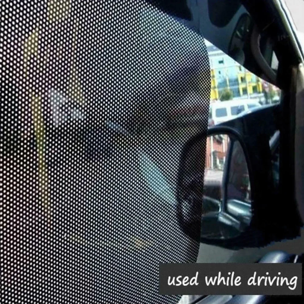 2pcs Car Sunshade Stickers 42 * 38cm High Quality Sticker UV Protection Windshield Net
2pcs Car Sunshade Stickers 42 * 38cm High Quality Sticker UV Protection Windshield Net