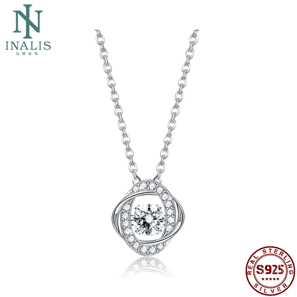 INALIS 925 Sterling Silver Pendant Necklaces For Women Square Cubic Zirconia Pendant Necklaces Party Romantic Jewelry Hot Sale
INALIS 925 Sterling Silver Pendant Necklaces For Women Square Cubic Zirconia Pendant Necklaces Party Romantic Jewelry Hot Sale