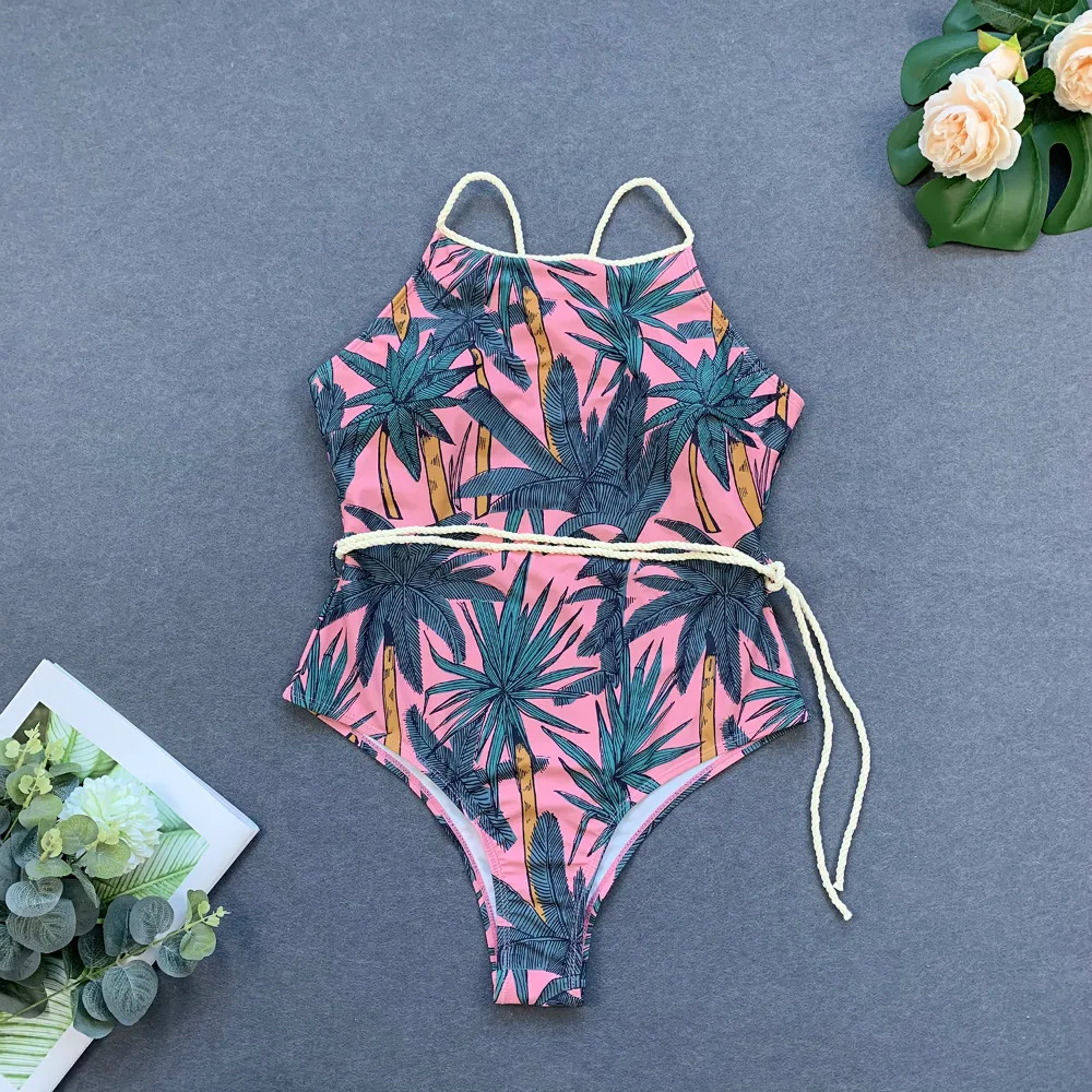 Vintage Lanyard Bathing Suit One Piece Swimsuit Women Swimwear Slimming Bathing Suit Tummy Control Swimming Suit Beachwear
Vintage Lanyard Bathing Suit One Piece Swimsuit Women Swimwear Slimming Bathing Suit Tummy Control Swimming Suit Beachwear