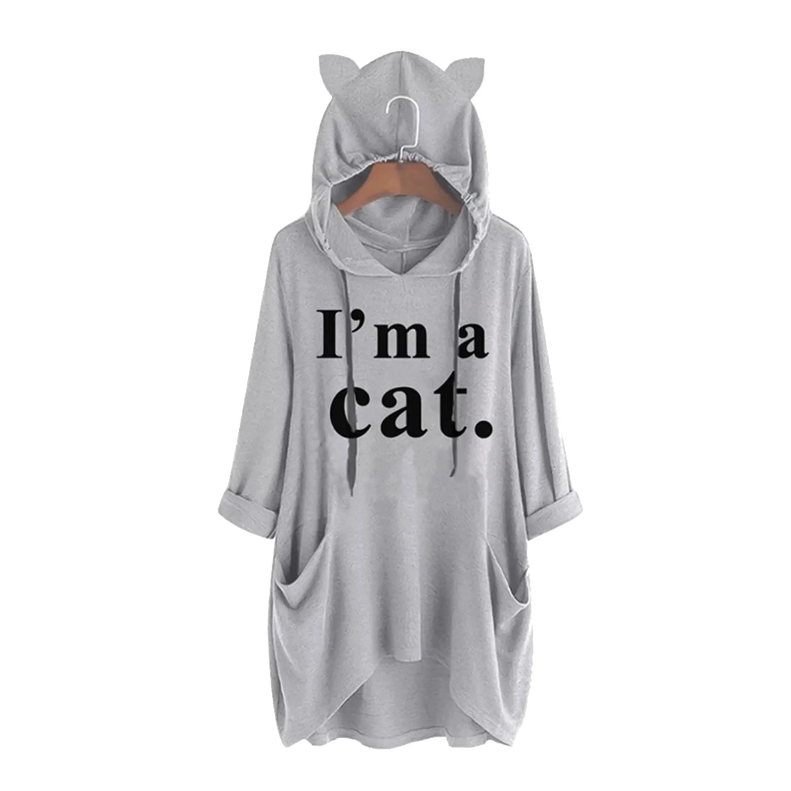 Vintage Sweatshirt Coat Women Hoodies Sweatshirt Fleece Embroidery Cat Ears Button Hem Plus Size Hoodie Top Pocket Female Blouse
Vintage Sweatshirt Coat Women Hoodies Sweatshirt Fleece Embroidery Cat Ears Button Hem Plus Size Hoodie Top Pocket Female Blouse