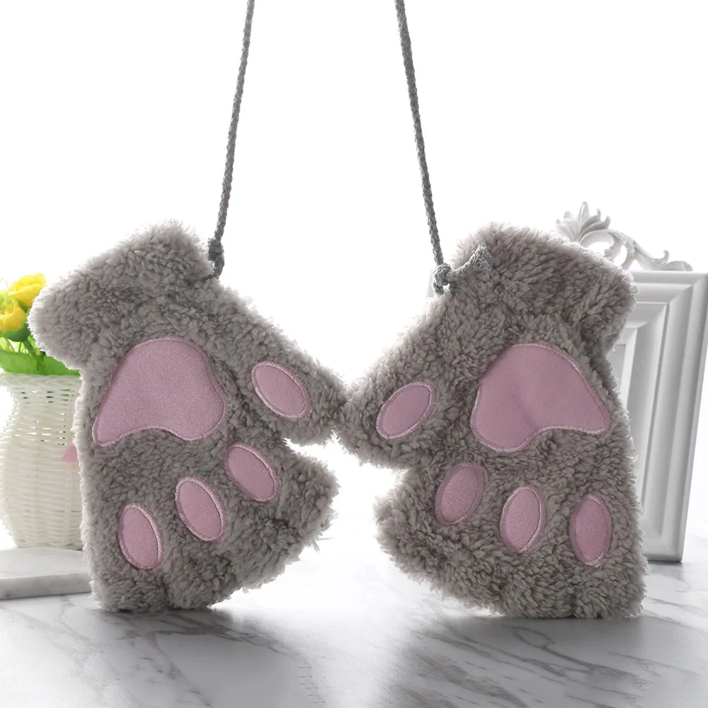 1Pair Warm Cute Paw Gloves Fingerless Fluffy Bear Cat Plush Paw Fluffy Gloves Girls Heart Women Gloves Fashion Winter Supplies
1Pair Warm Cute Paw Gloves Fingerless Fluffy Bear Cat Plush Paw Fluffy Gloves Girls Heart Women Gloves Fashion Winter Supplies