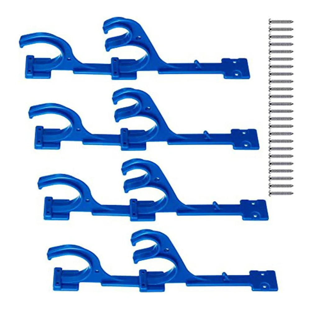 4cs Blue Outdoor Plastic Holder Pool Pole Hanger Garden Tools Durable With Screw Home Vacuum Hose Decks Multi Purpose Leaf Rakes
4cs Blue Outdoor Plastic Holder Pool Pole Hanger Garden Tools Durable With Screw Home Vacuum Hose Decks Multi Purpose Leaf Rakes